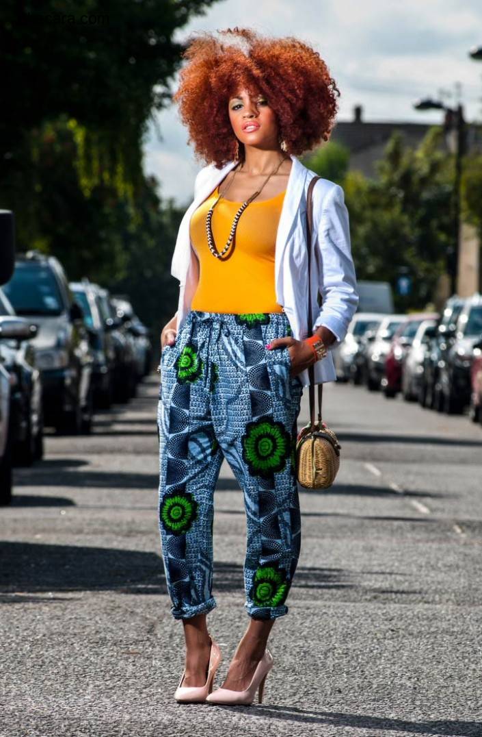Street Style Of The Day – African/Ankara Prints Pants