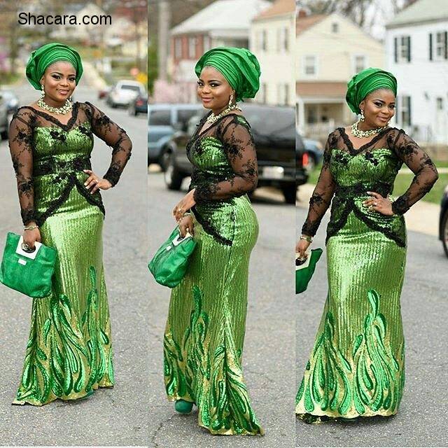 SEQUIN, CHANTILLY LACE, ORGANZA AND MORE ASO EBI STYLE TRENDS FROM LAST WEEKEND