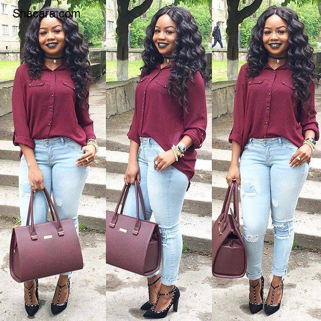 CHECK OUT THE BEAUTIFUL WEEKEND STAPLES AS SLAYED BY FASHIONISTAS
