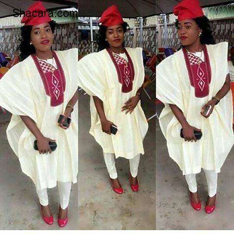STUNNING AGBADA TRENDS FROM THE LADIES DEPARTMENT.