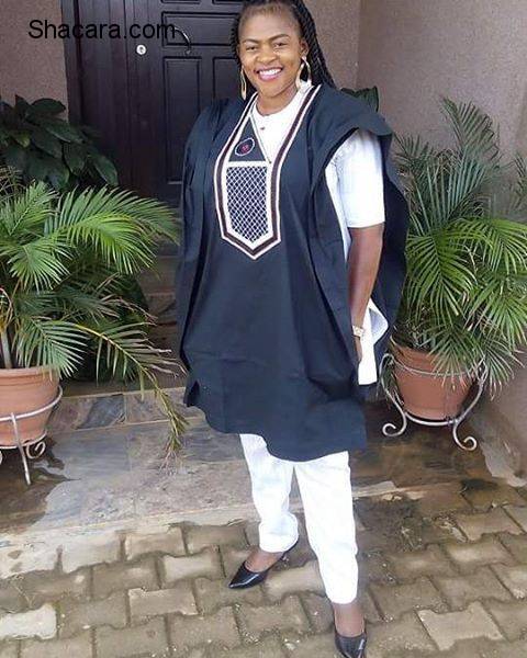 STUNNING AGBADA TRENDS FROM THE LADIES DEPARTMENT.