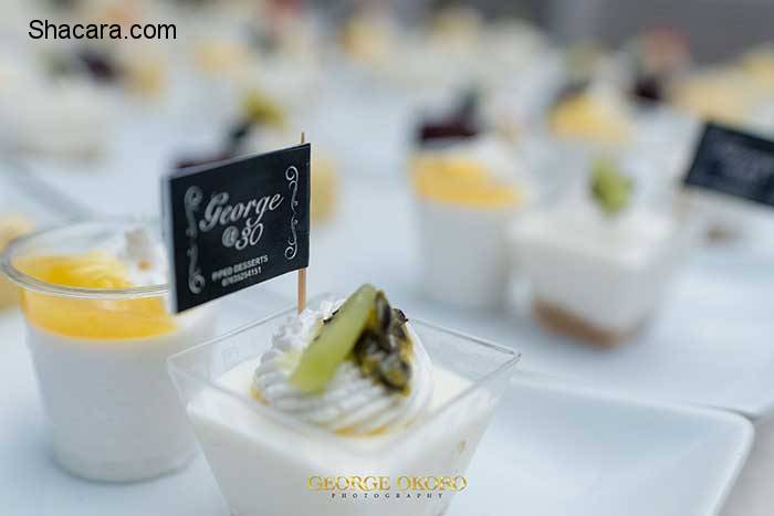 #KingGeorgeIs30! All The Photos + Video From Photographer George Okoro’s Lavish 30th Birthday Party