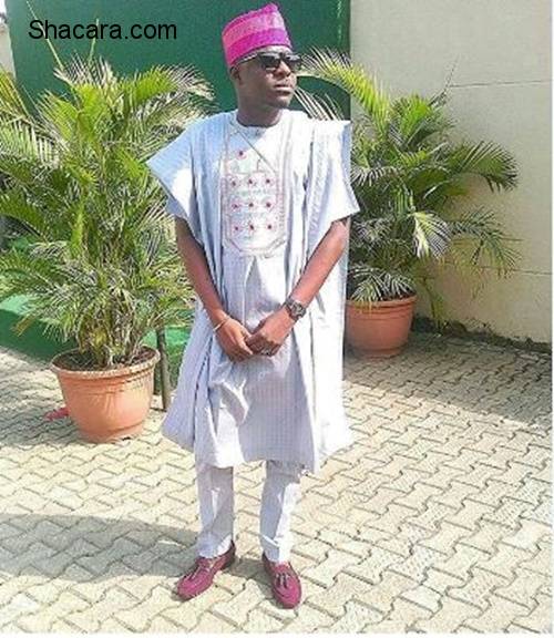 The Male Wedding Guests In Agbada