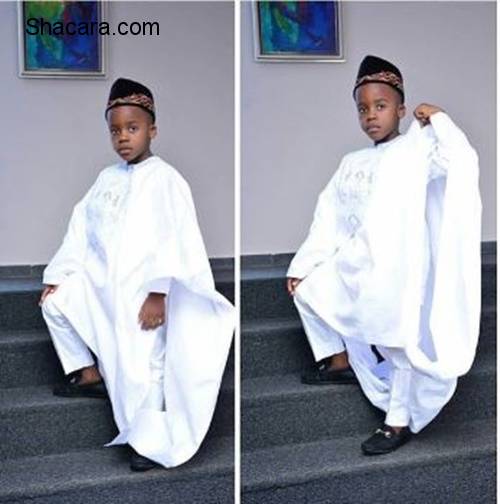The Male Wedding Guests In Agbada