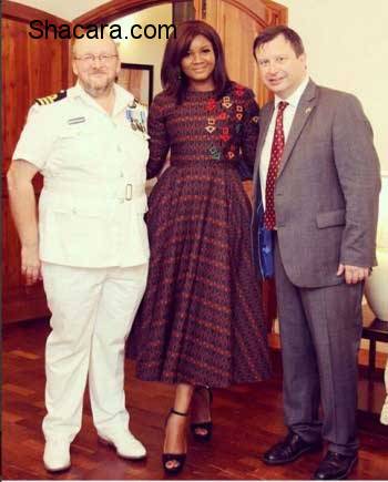 Who Wore It better? Omotola Jalade-Ekehinde & Jennifer Obayuwana In Lisa Folawiyo