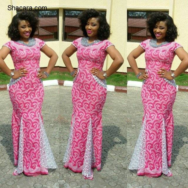 ASO EBI STYLES WITH CORD LACE