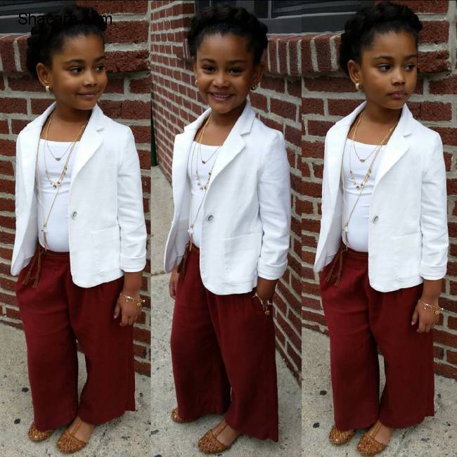 6 Year Old Style Girl Slaying It On Instagram With Over 125,000 Followers, Meet Haileigh