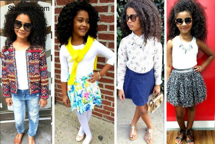6 Year Old Style Girl Slaying It On Instagram With Over 125,000 Followers, Meet Haileigh