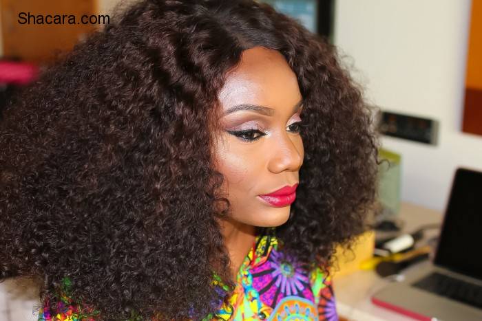Dubai Street Style In A Lanre DaSilva Ajayi Print Trouser Set