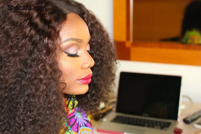 Dubai Street Style In A Lanre DaSilva Ajayi Print Trouser Set