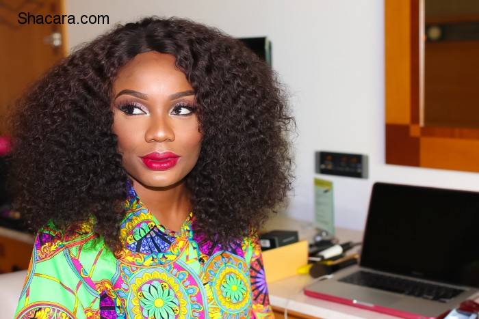 Dubai Street Style In A Lanre DaSilva Ajayi Print Trouser Set