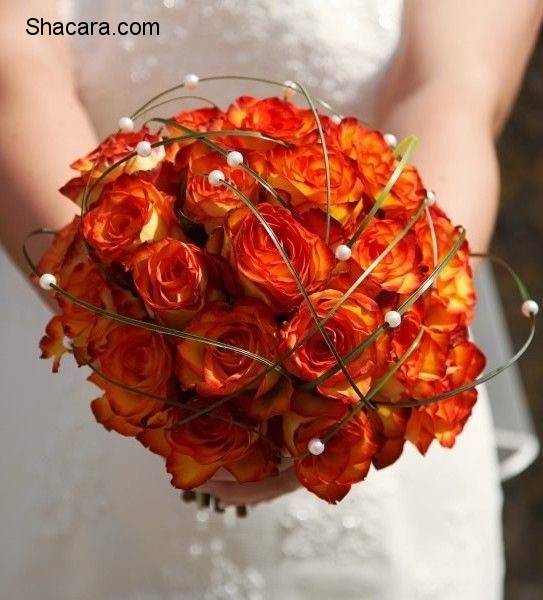 Wedding Colour Inspiration: Blue & Tangerine