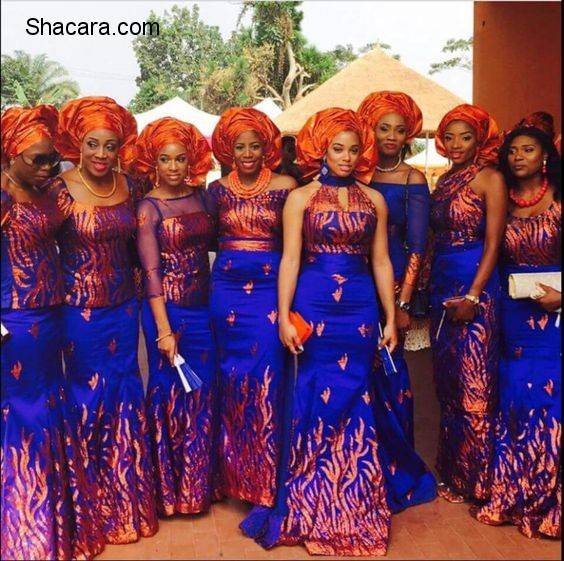 Wedding Colour Inspiration: Blue & Tangerine