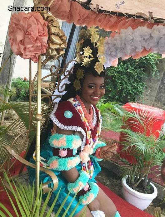 Beautiful  Calabar Brides Serving Style