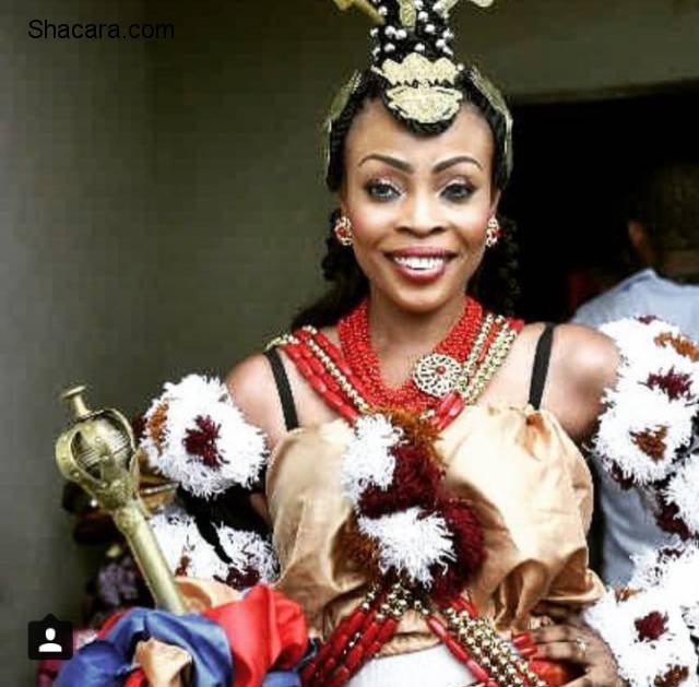Beautiful  Calabar Brides Serving Style