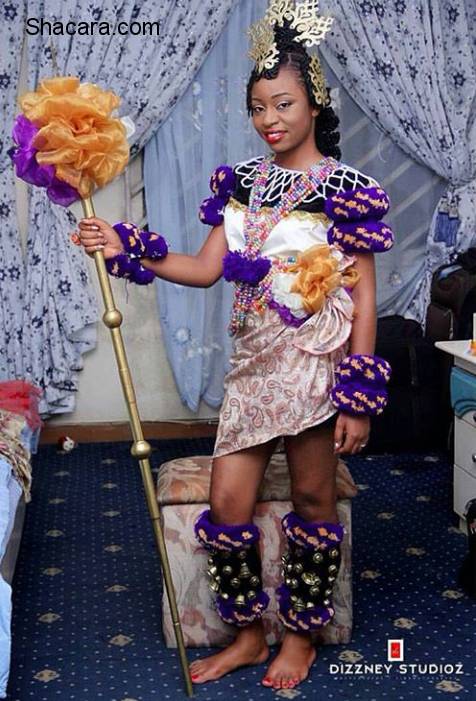 Beautiful  Calabar Brides Serving Style