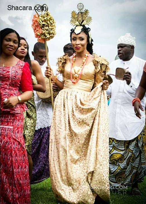 Beautiful  Calabar Brides Serving Style
