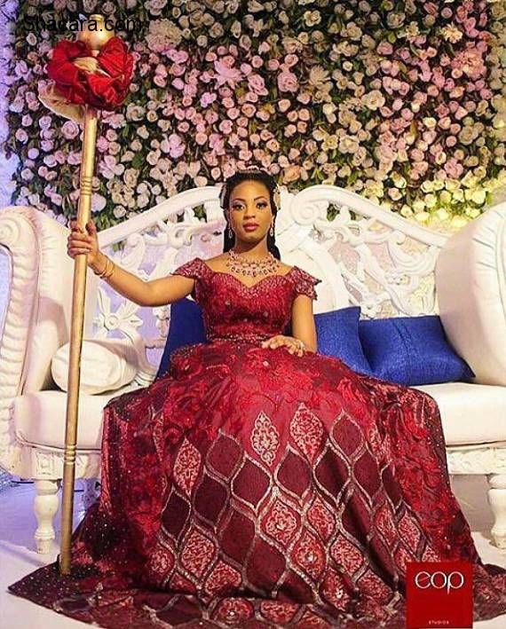 Beautiful  Calabar Brides Serving Style