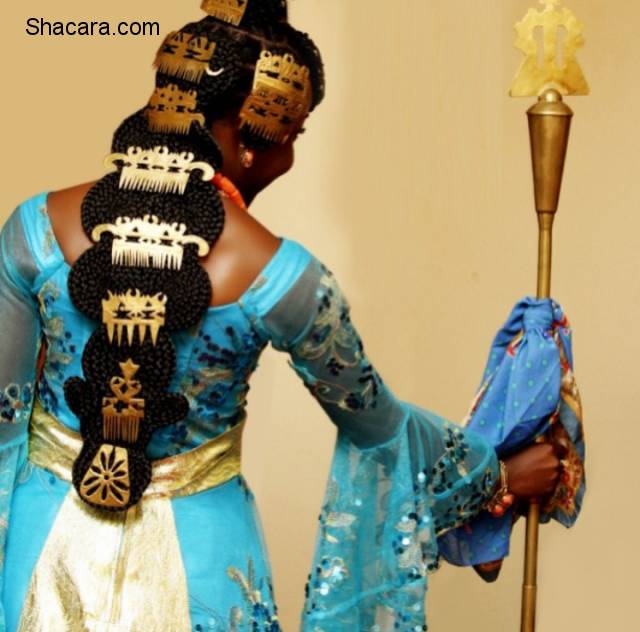 Beautiful  Calabar Brides Serving Style