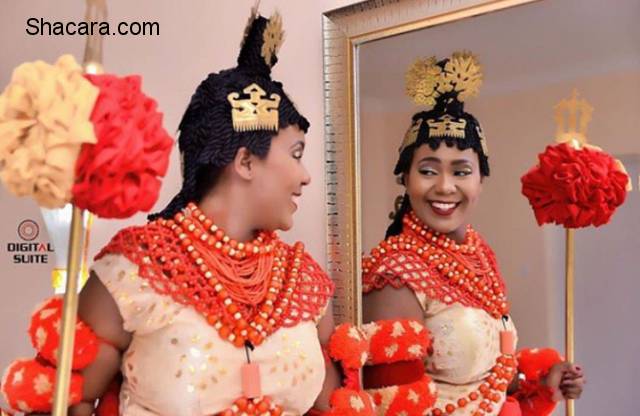 Beautiful  Calabar Brides Serving Style
