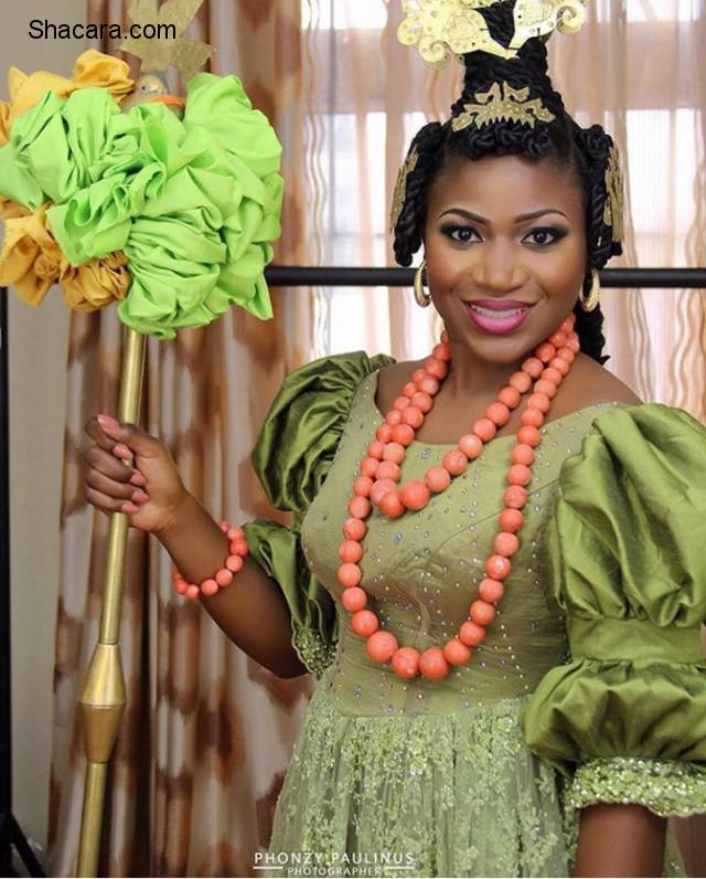 Beautiful  Calabar Brides Serving Style