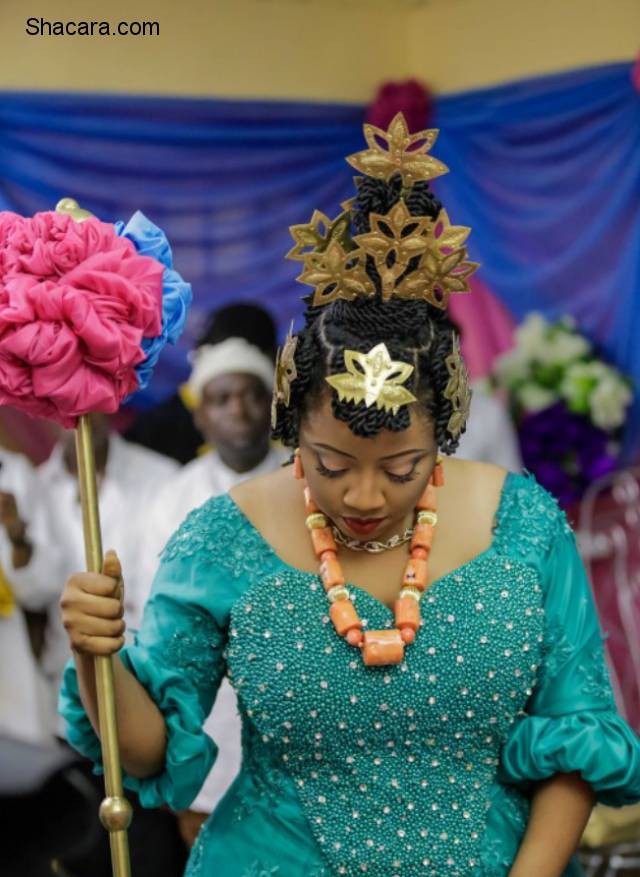 Beautiful  Calabar Brides Serving Style