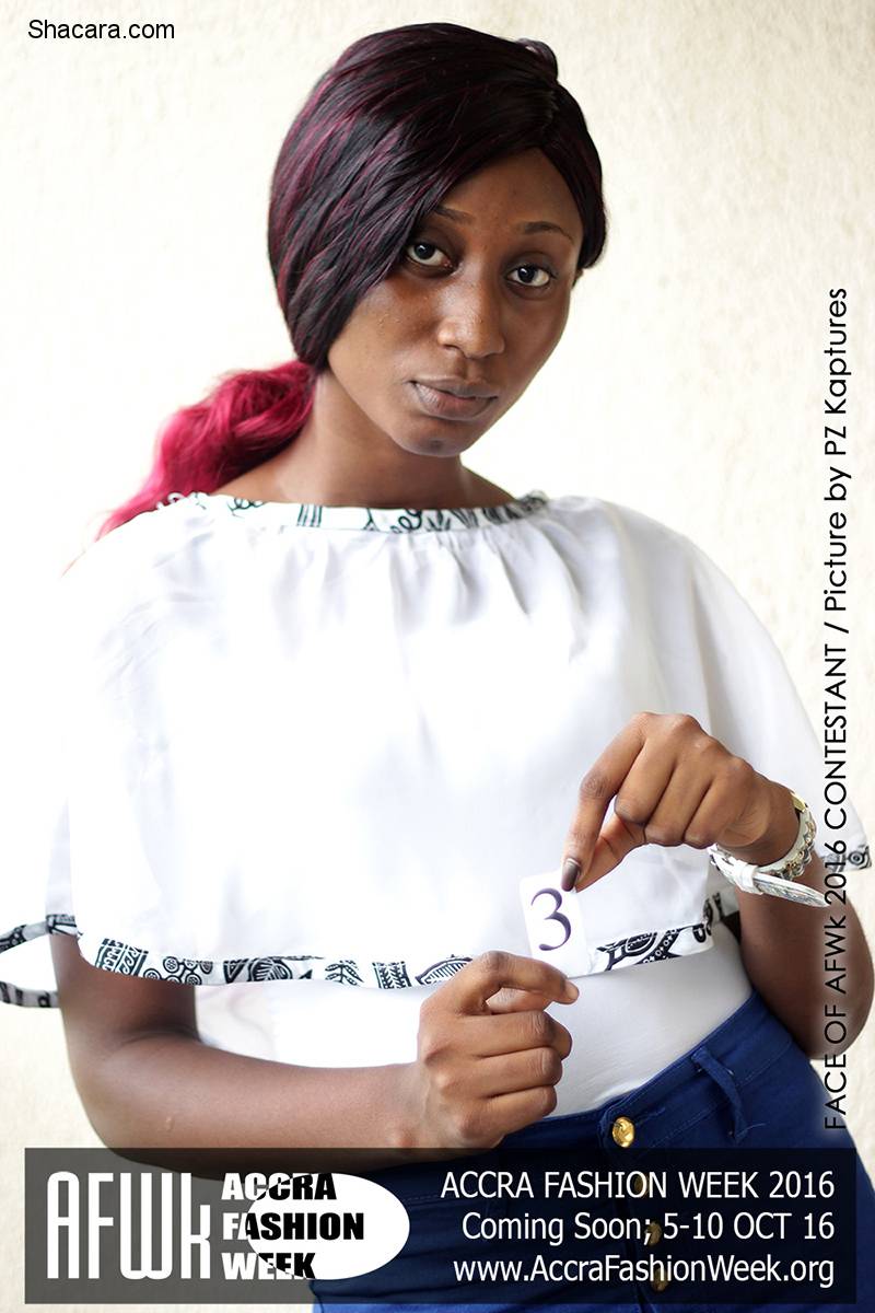 See Pictures Of Contestants For Face Of Accra Fashion Week 2016; #AFWk2016