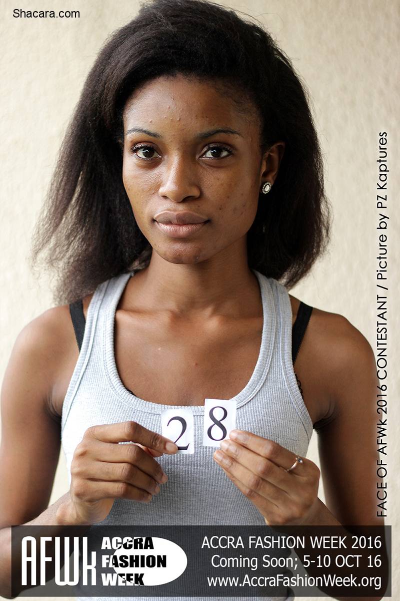 See Pictures Of Contestants For Face Of Accra Fashion Week 2016; #AFWk2016