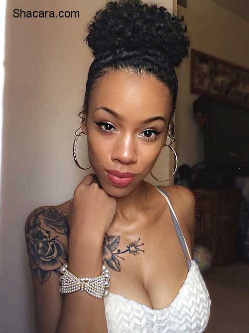 GELS AND BUNS; THE CLASSIC HAIRSTYLE YOU SHOULD TRY THIS WEEK