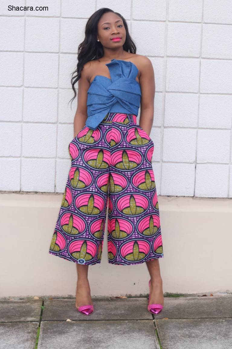THE MUST-HAVE STYLISH ANKARA CULOTTES
