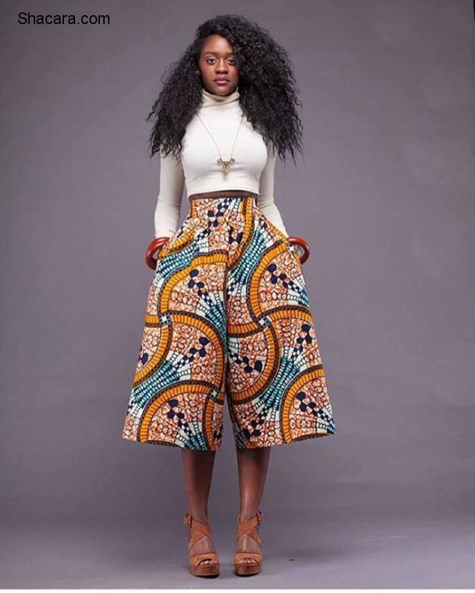 THE MUST-HAVE STYLISH ANKARA CULOTTES