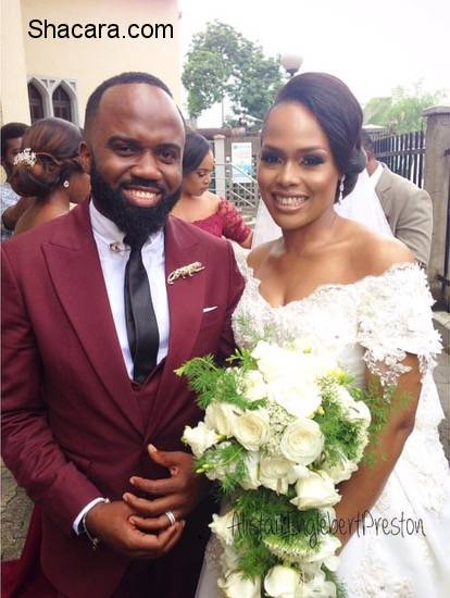 NOBEL IGWE AND CHIOMA OTISI’S WHITE WEDDING