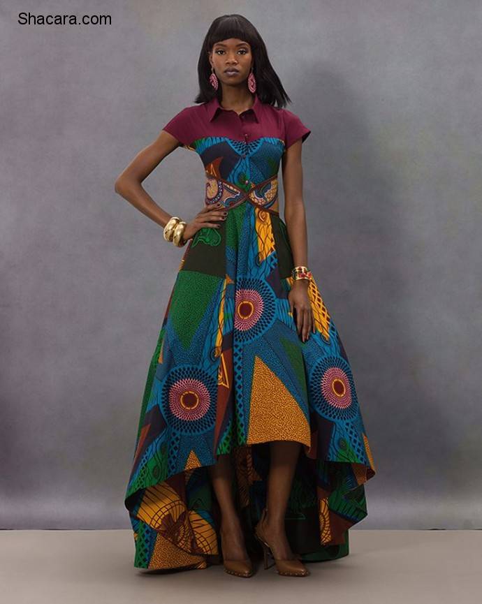 ANKARA STYLES FOR THE APPLE SHAPED BODY