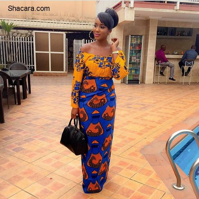ANKARA STYLES FOR THE APPLE SHAPED BODY