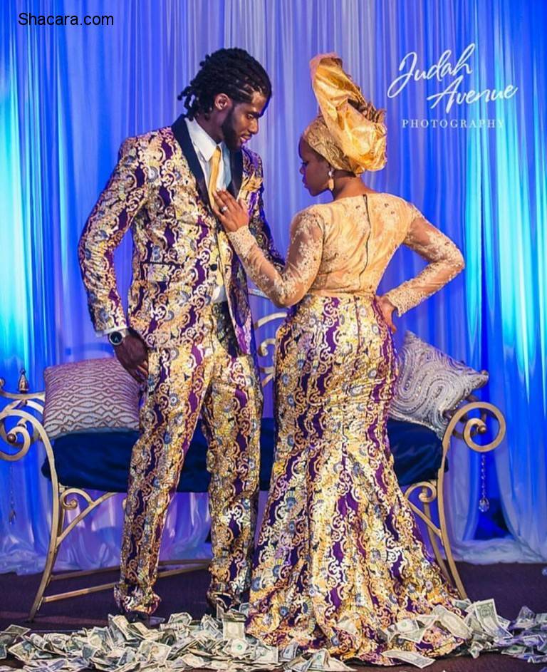 TRADITIONAL WEDDING ATTIRE: COUPLE CORDINATION