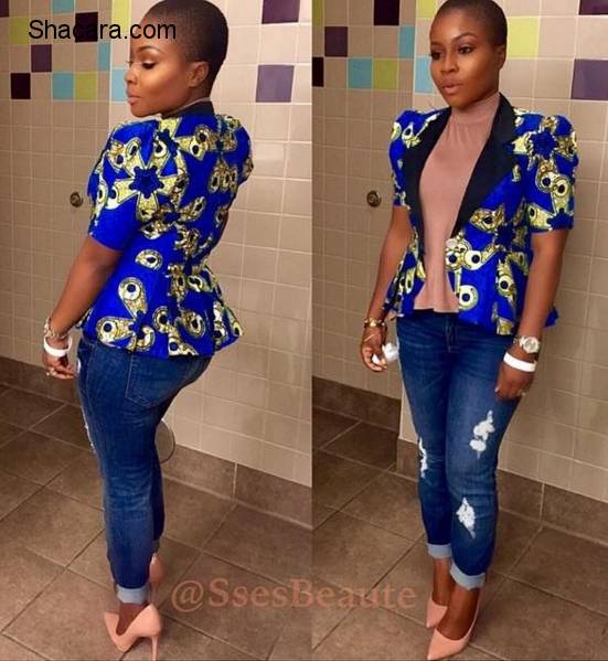 ANKARA BLAZERS ARE CHIC, CUTE, SEXY AND FABULOUSLY STUNNING