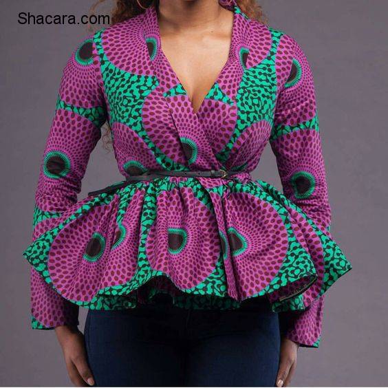ANKARA BLAZERS ARE CHIC, CUTE, SEXY AND FABULOUSLY STUNNING