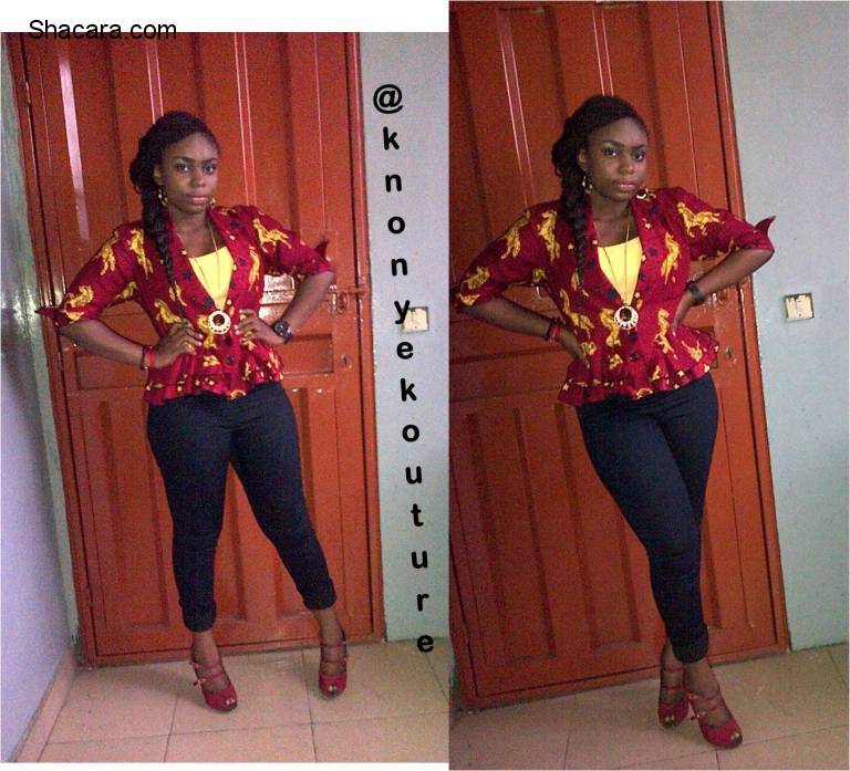 ANKARA BLAZERS ARE CHIC, CUTE, SEXY AND FABULOUSLY STUNNING