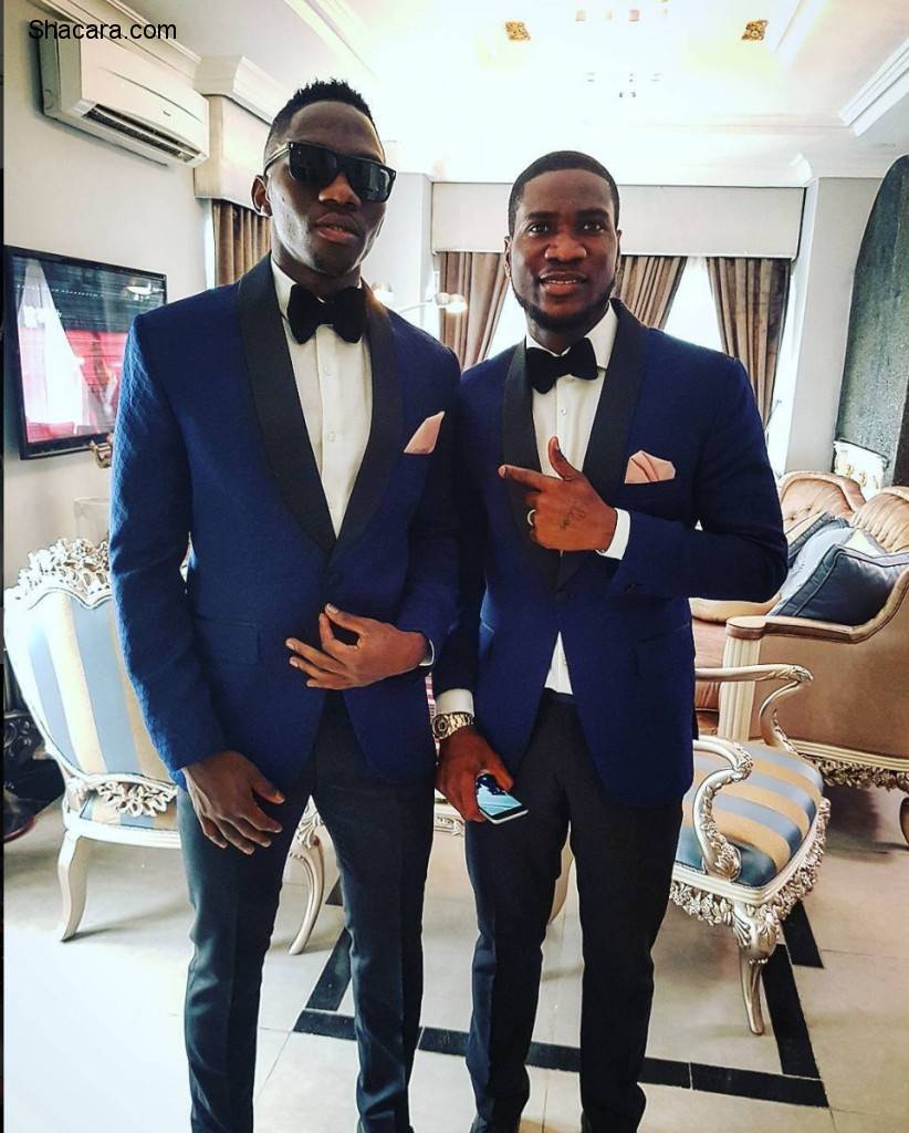 SUPER EAGLES STAR, ONAZI OGENYI AND SANDRA OGUNSUYI’S WHITE WEDDING