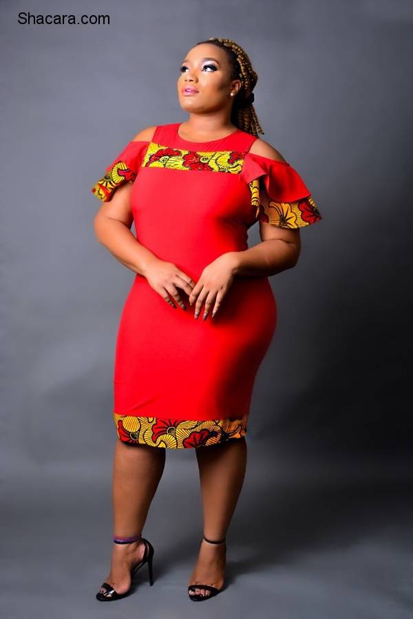 Taje Prest Is Daring And Sultry For The Couture By Makioba Staple Collection