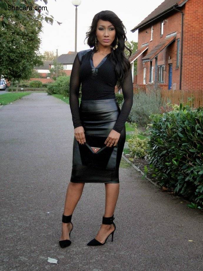 THE WAYS TO MAKE AN ALL-BLACK OUTFIT FEEL FRESH THIS SEASON