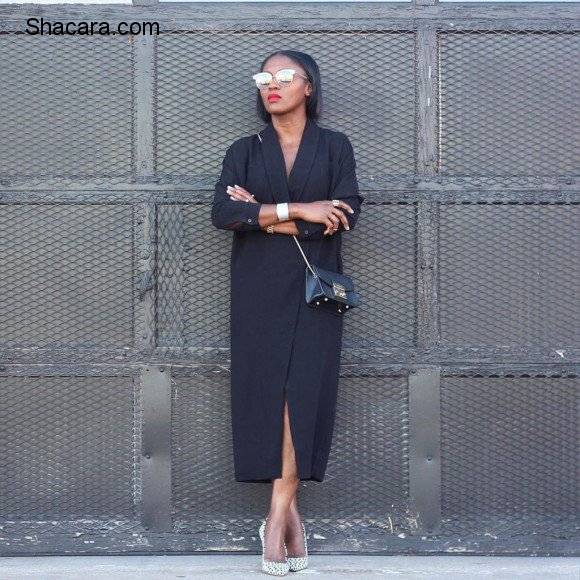 THE WAYS TO MAKE AN ALL-BLACK OUTFIT FEEL FRESH THIS SEASON