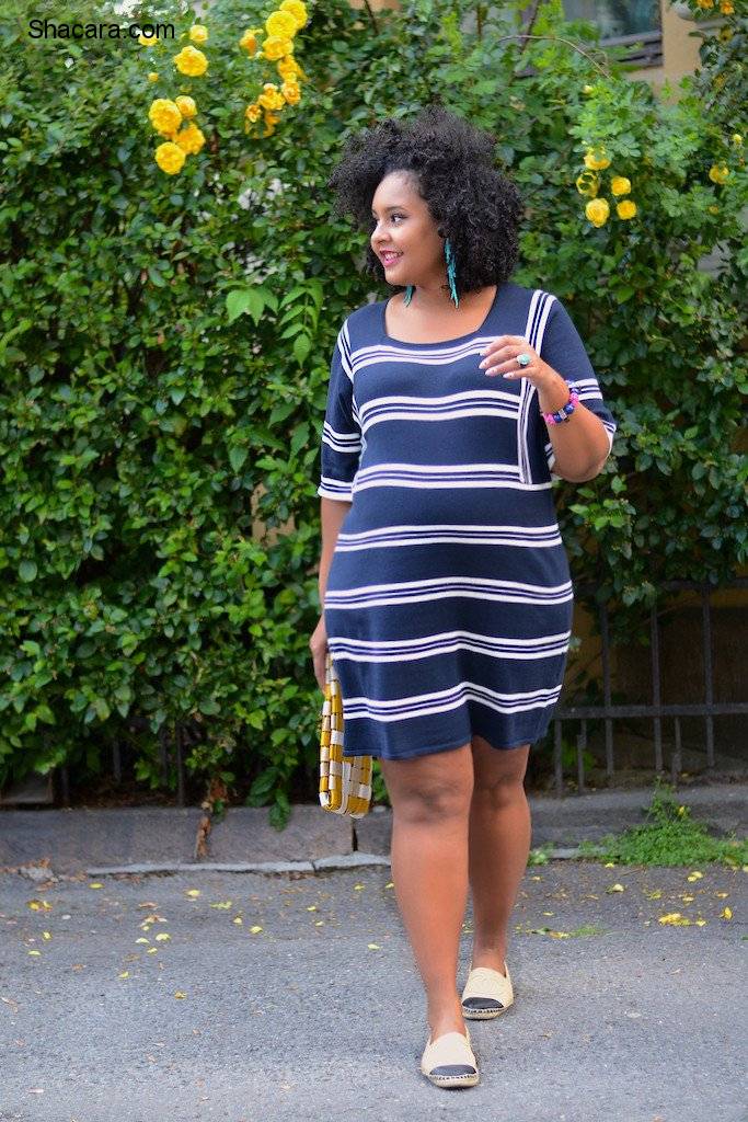 CUTE PLUS-SIZE STRIPES OUTFIT INSPIRATIONS
