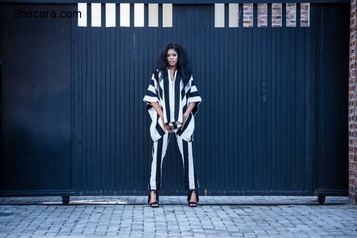 Big Brother Hotshots’ Samantha Jensen Recreates Moments From The Streets Of Lagos With African Themed Photos