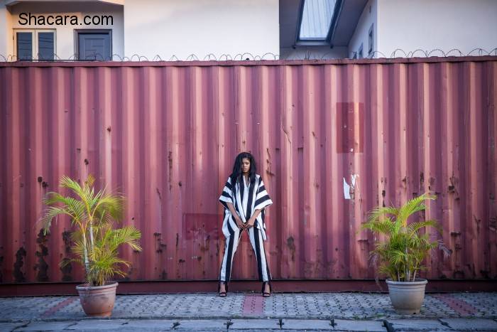 Big Brother Hotshots’ Samantha Jensen Recreates Moments From The Streets Of Lagos With African Themed Photos