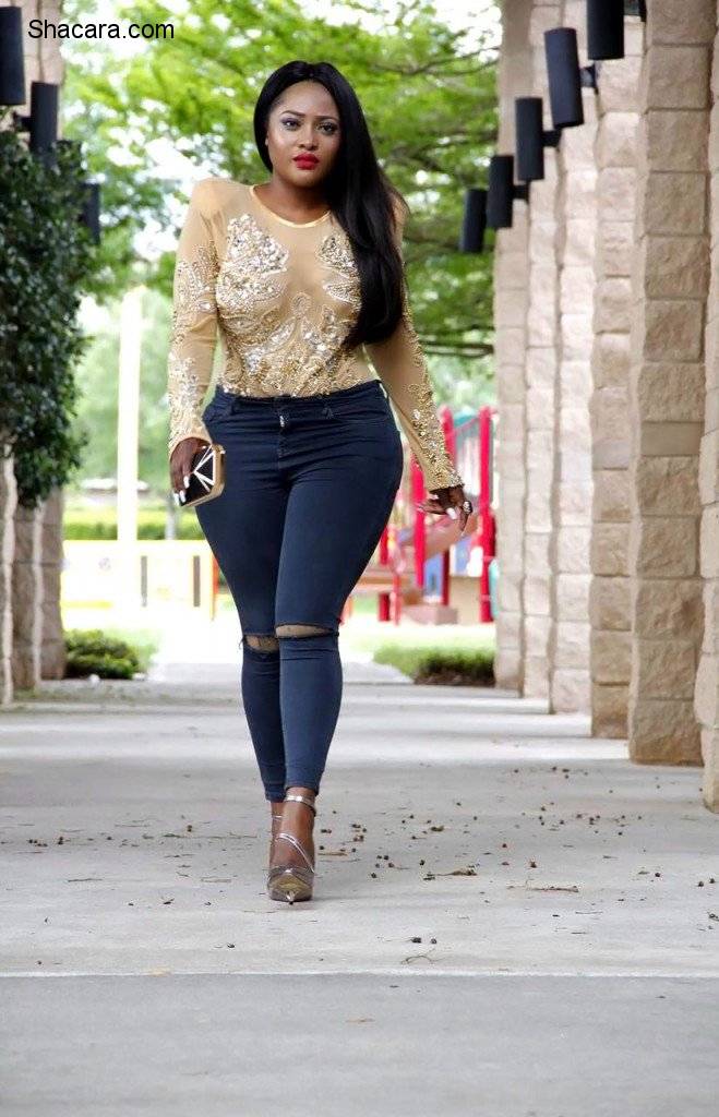 THESE ARE THE JEANS STYLE FOR THE BIG BUTT WOMEN