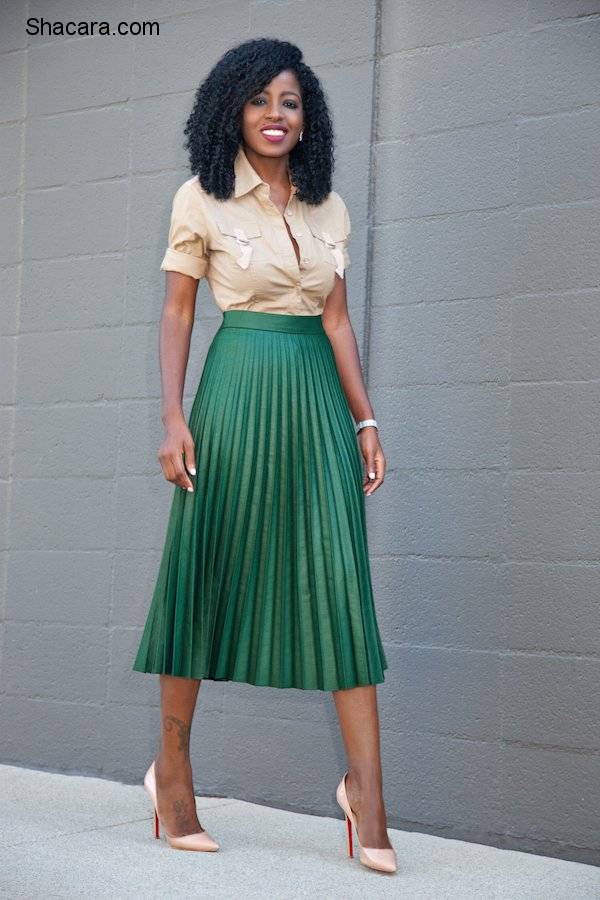 THE BEST TIME TO ROCK A GREEN APPAREL IS NOW