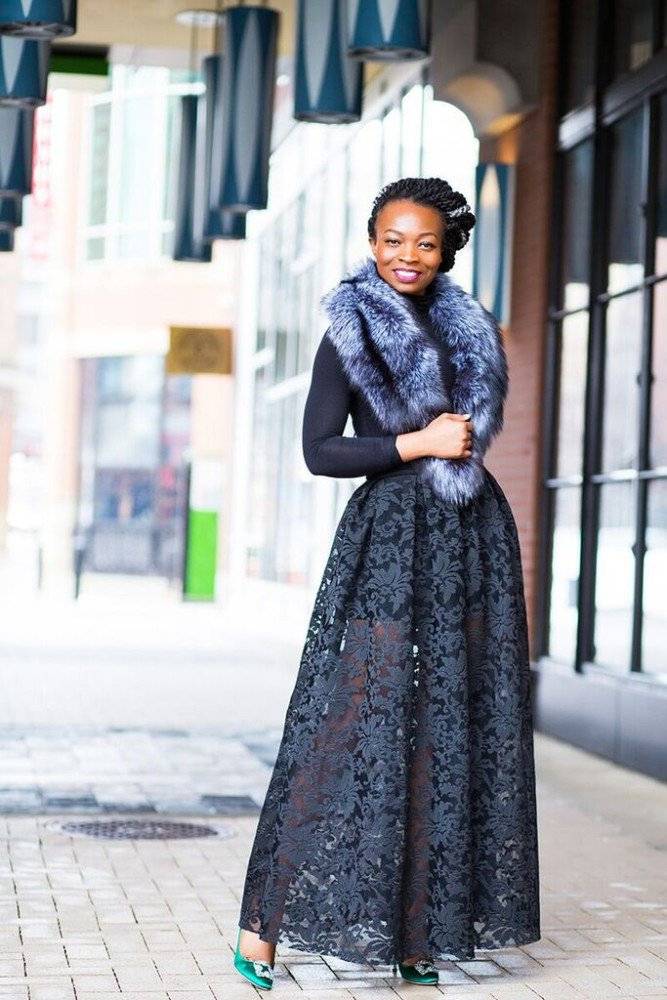 VELVET, FLORAL AND MORE CHURCH OUTFIT IDEA