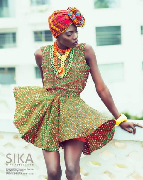 Ghana’s Lumiere Couture Presents The African Print Filled ‘Sika’ Collection