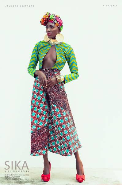 Ghana’s Lumiere Couture Presents The African Print Filled ‘Sika’ Collection